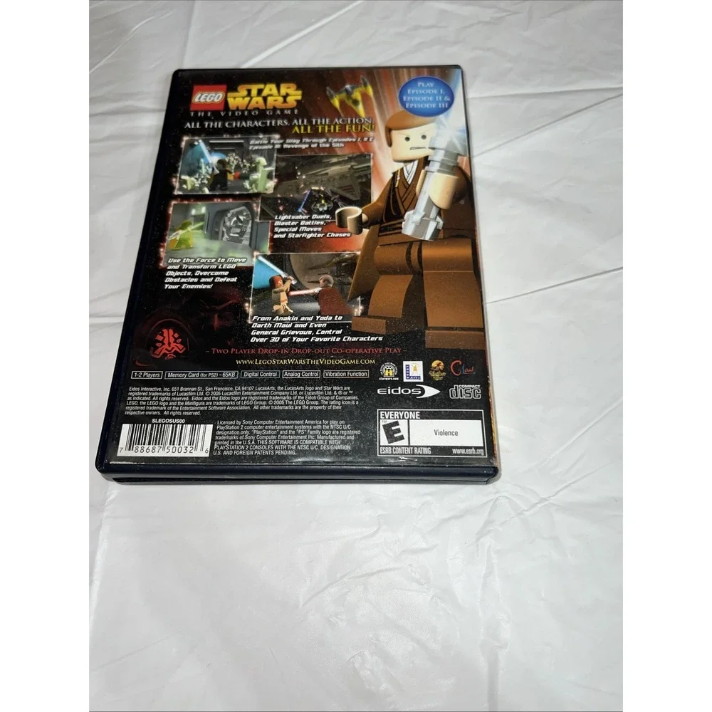 LEGO Star Wars: The Video Game (Sony PlayStation 2, 2005)